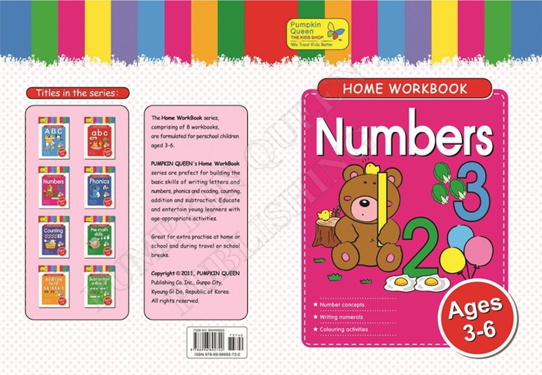 Home Workbook - Numbers image 0